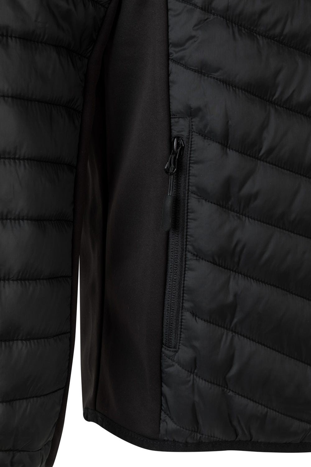 206009.CHAQUETA ACOLCHADA LIGERA NEGRO/NEGRO 2XL