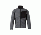 206009.CHAQUETA ACOLCHADA LIGERA GRIS/NEGRO 2XL