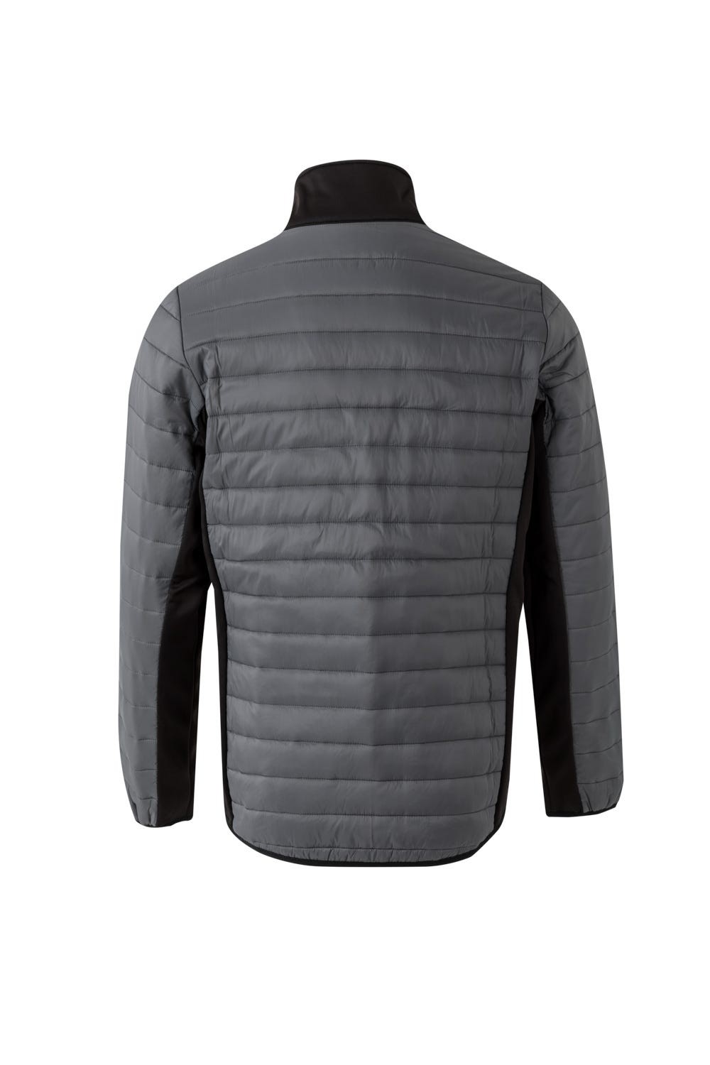 206009.CHAQUETA ACOLCHADA LIGERA GRIS/NEGRO 2XL