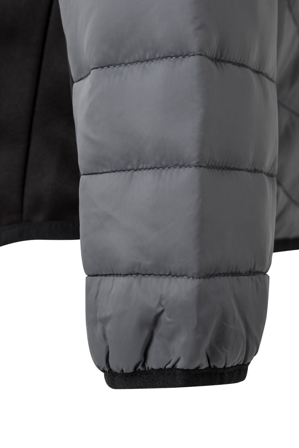 206009.CHAQUETA ACOLCHADA LIGERA GRIS/NEGRO 2XL