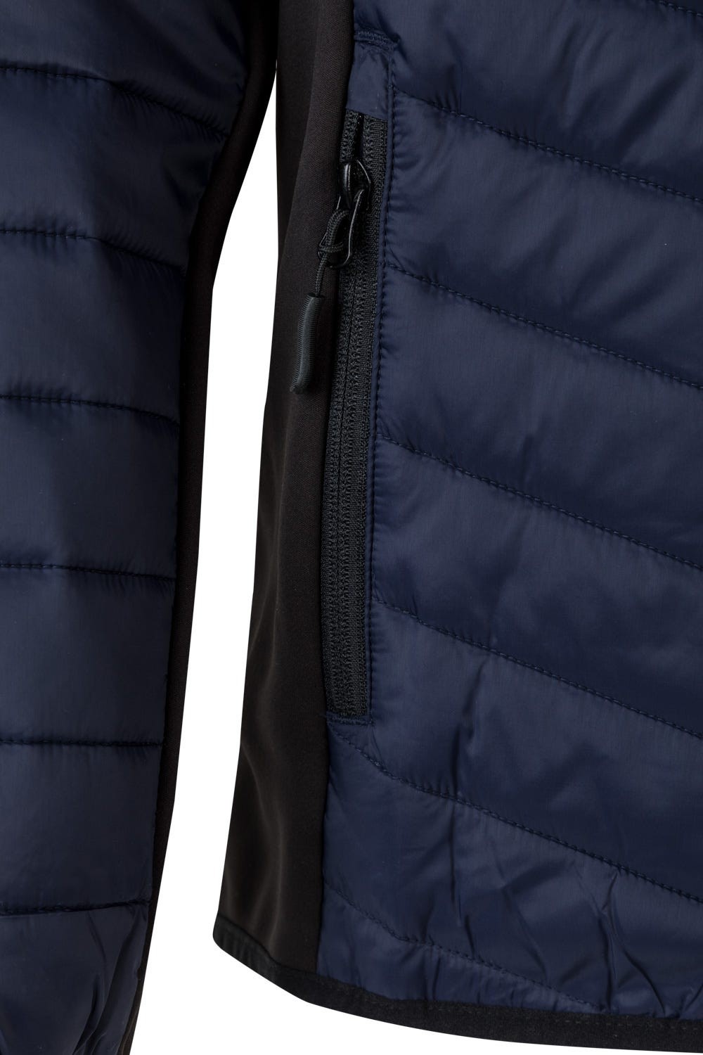 206009.CHAQUETA ACOLCHADA LIGERA AZUL NAVY/NEGRO 2XL