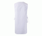 254201.DELANTAL REVERSIBLE BLANCO U