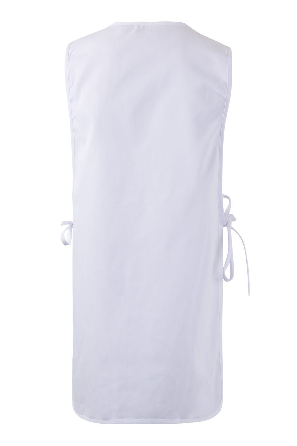 254201.DELANTAL REVERSIBLE BLANCO U