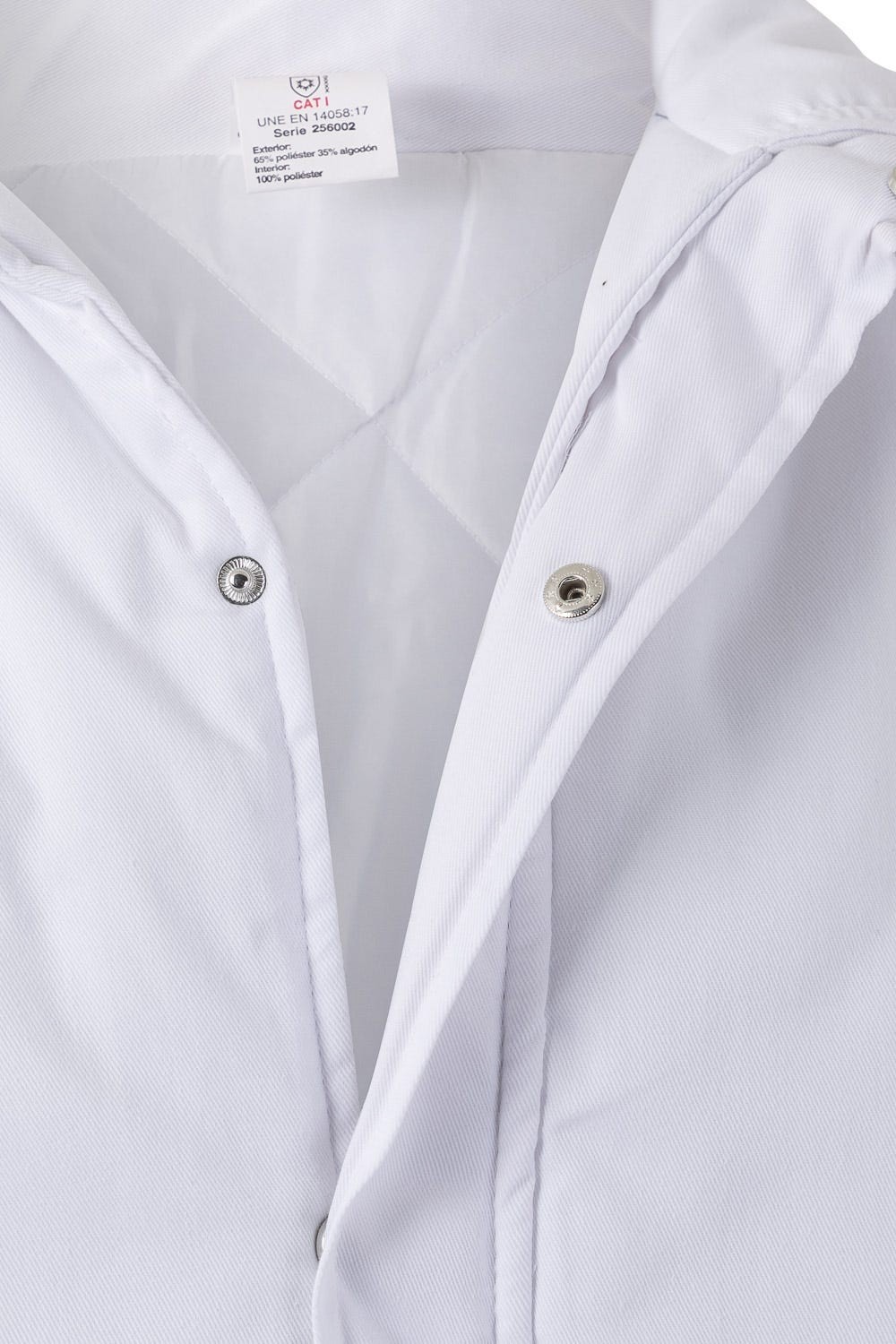 256002.CAZADORA ACOLCHADA BLANCO 2XL