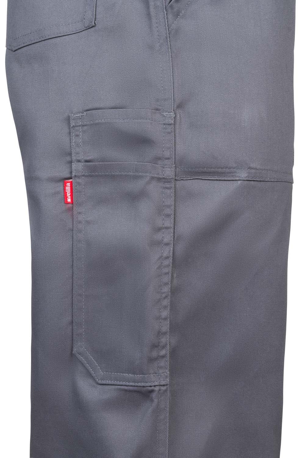 290.PANTALÓN PETO GRIS 34