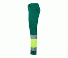 303002S.PANTALÓN STRETCH BICOLOR AV VERDE/AMARILLO FLÚOR 2XL