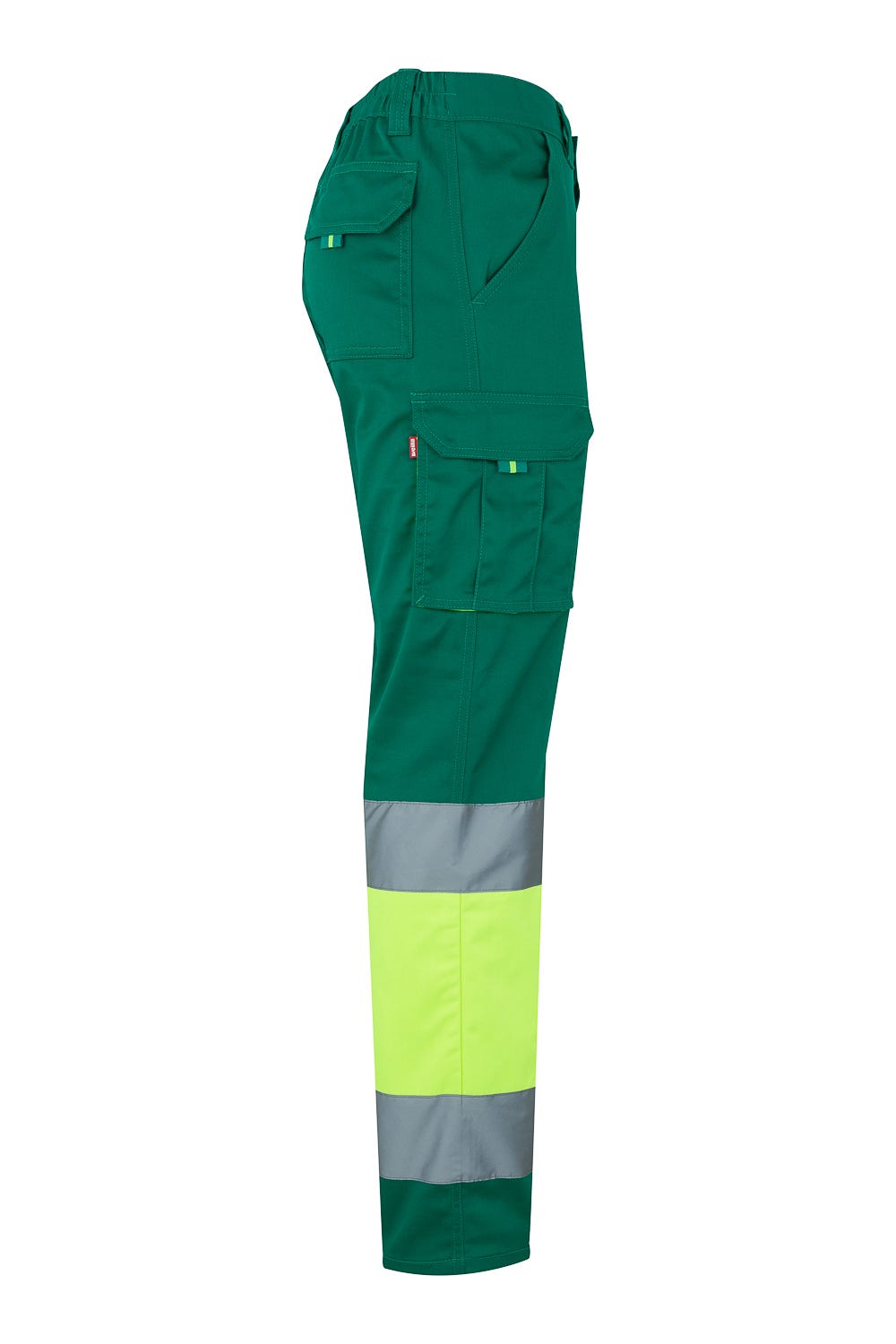 303002S.PANTALÓN STRETCH BICOLOR AV VERDE/AMARILLO FLÚOR 2XL