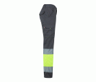 303002S.PANTALÓN STRETCH BICOLOR AV GRIS/AMARILLO FLÚOR 2XL