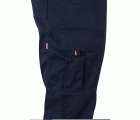 303002S.PANTALÓN STRETCH BICOLOR AV AZUL NAVY/NARANJA FLÚOR 2XL