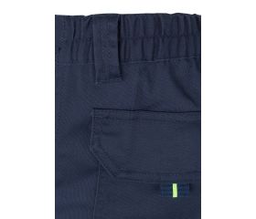 303002S.PANTALÓN STRETCH BICOLOR AV AZUL NAVY/AMARILLO FLÚOR 2XL
