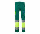 303007.PANTALÓN 100% ALGODÓN AV VERDE/AMARILLO FLÚOR 2XL