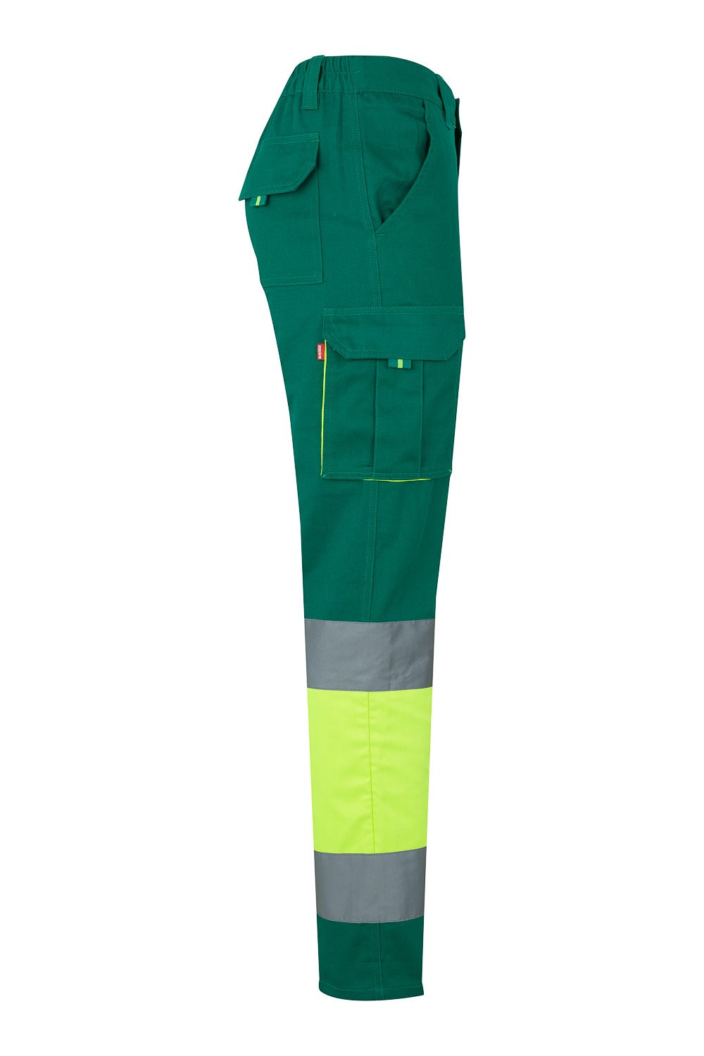 303007.PANTALÓN 100% ALGODÓN AV VERDE/AMARILLO FLÚOR 2XL