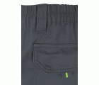 303007.PANTALÓN 100% ALGODÓN AV GRIS/AMARILLO FLÚOR 2XL