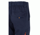 303007.PANTALÓN 100% ALGODÓN AV AZUL NAVY/NARANJA FLÚOR 2XL