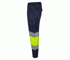303008S.PANTALÓN STRETCH BICOLOR AV RS AZUL NAVY/AMARILLO FLÚOR S