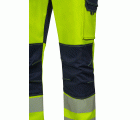 303010S.PANTALÓN STRETCH BICOLOR AV RS AZUL NAVY/AMARILLO FLÚOR S