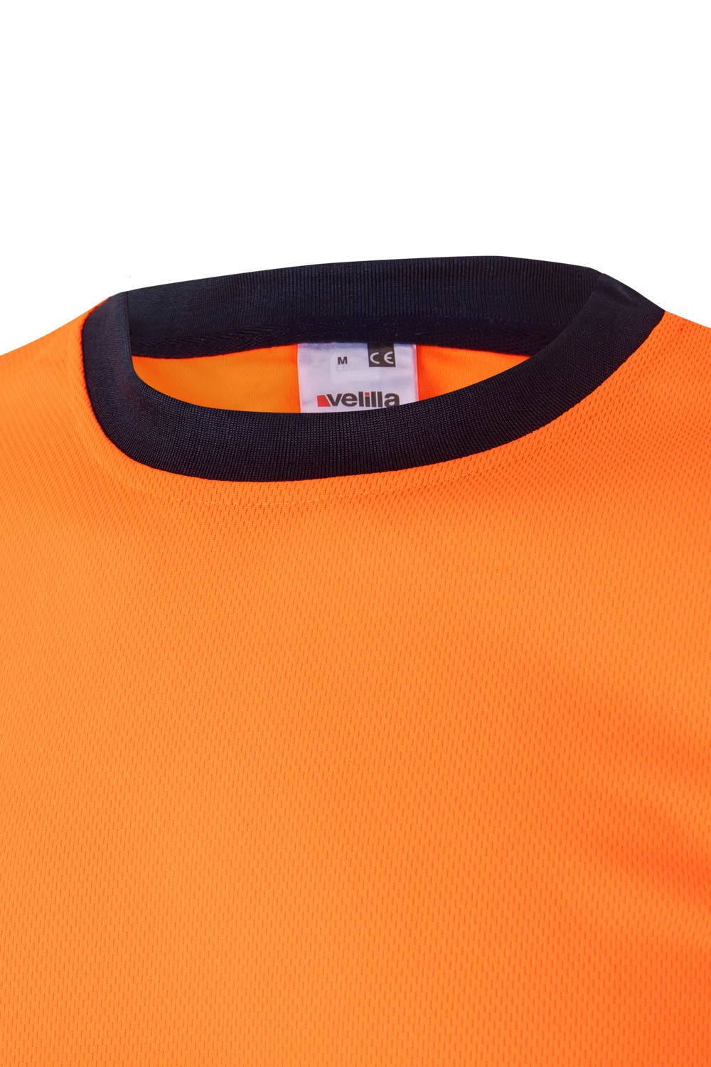 305506.CAMISETA TÉCNICA BICOLOR AV AZUL MARINO/NARANJA FLÚOR 2XL