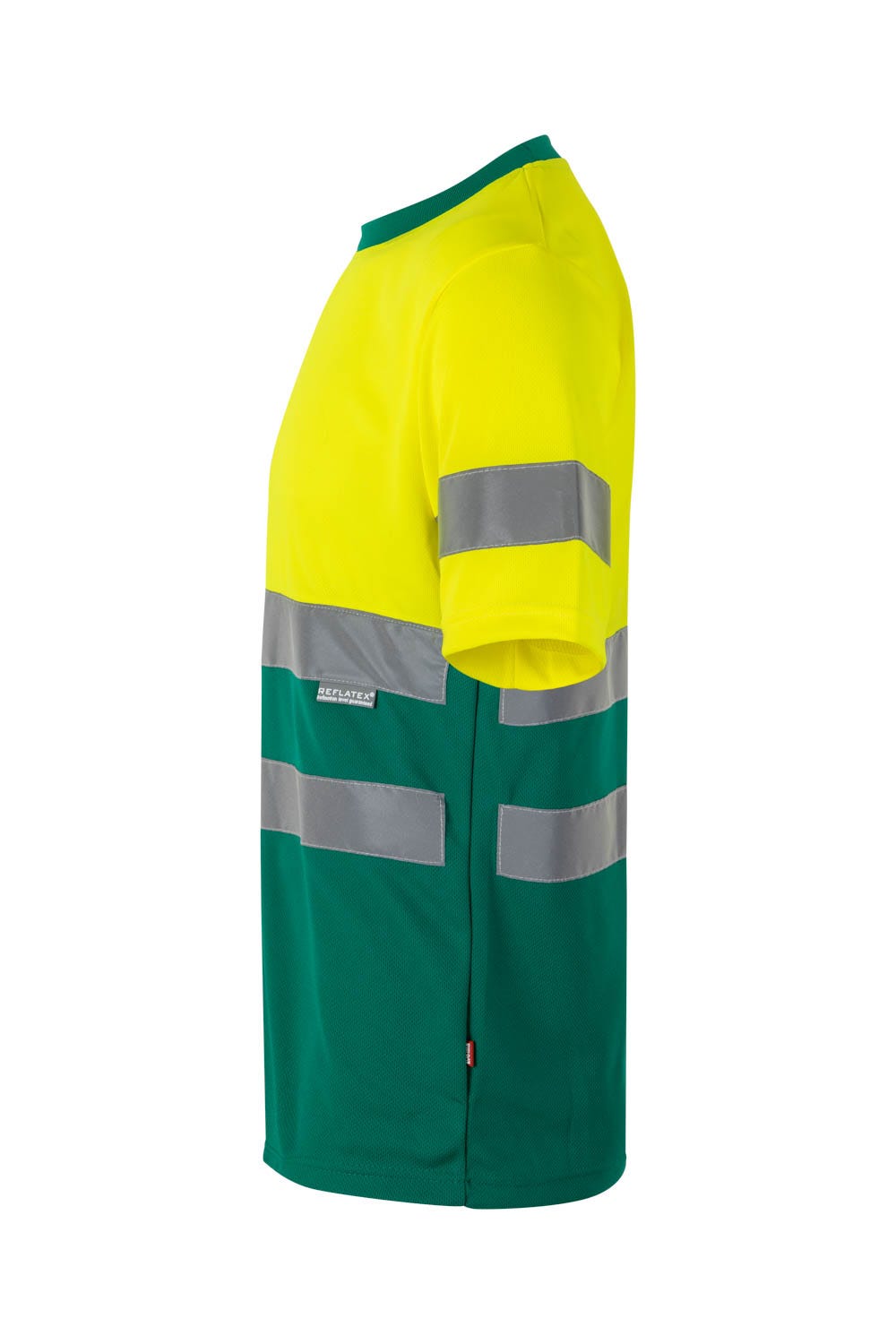 305506.CAMISETA TÉCNICA BICOLOR AV VERDE/AMARILLO FLÚOR 2XL