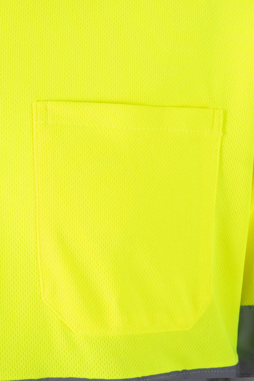 305507.POLO BICOLOR ML AV AZUL MARINO/AMARILLO FLÚOR 2XL