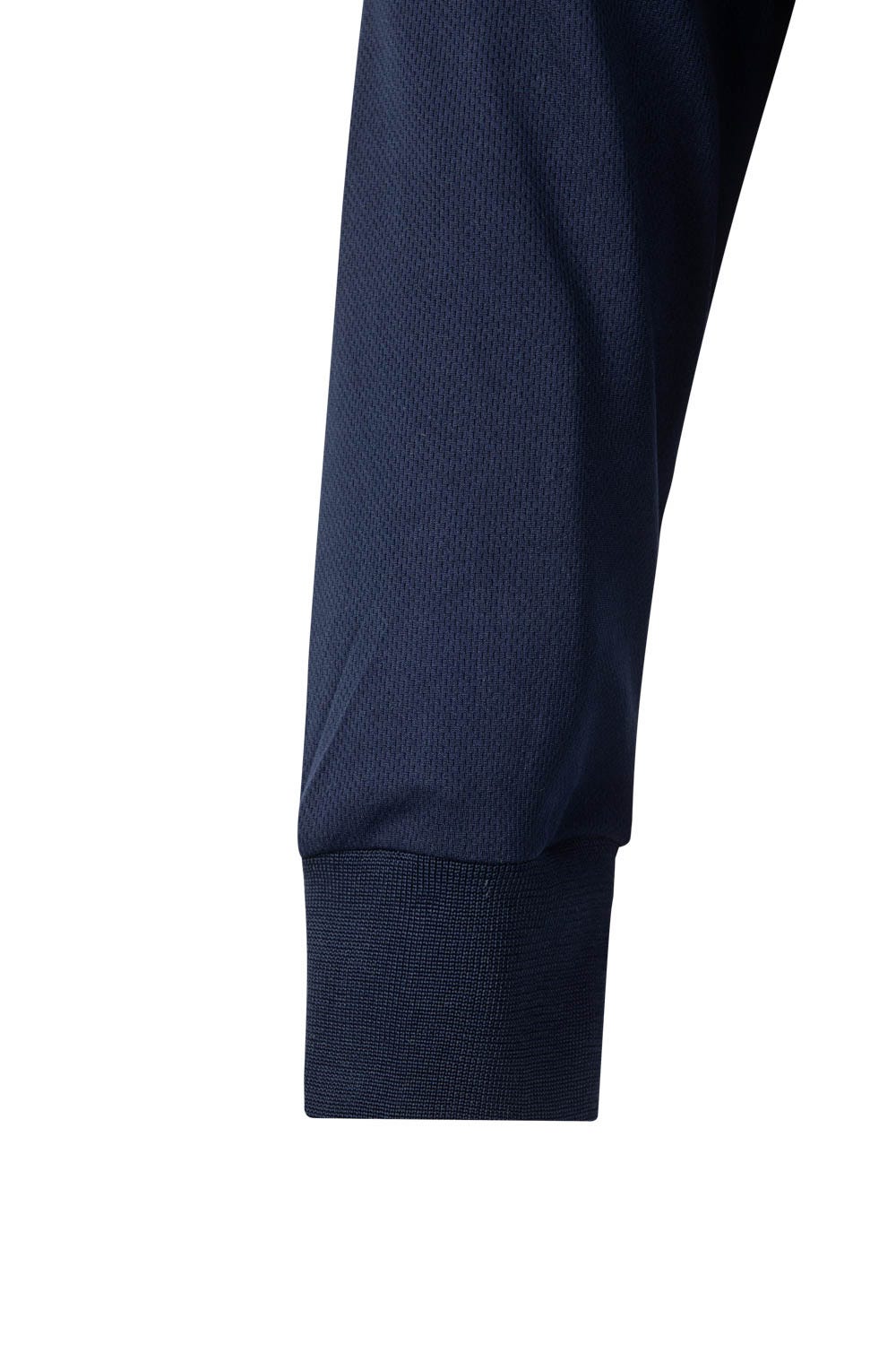 305507.POLO BICOLOR ML AV AZUL MARINO/AMARILLO FLÚOR 2XL