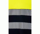 305509.CAMISETA ALGODÓN BICOLOR MC RS AZUL NAVY/AMARILLO FLÚOR 2XL