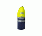 305509.CAMISETA ALGODÓN BICOLOR MC RS AZUL NAVY/AMARILLO FLÚOR 2XL