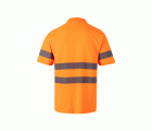 305512.POLO ALGODÓN MC AV NARANJA FLÚOR 2XL