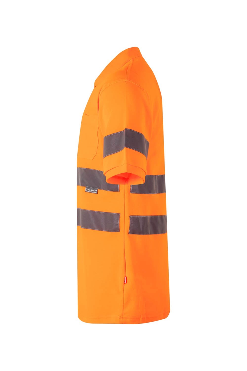 305512.POLO ALGODÓN MC AV NARANJA FLÚOR 2XL