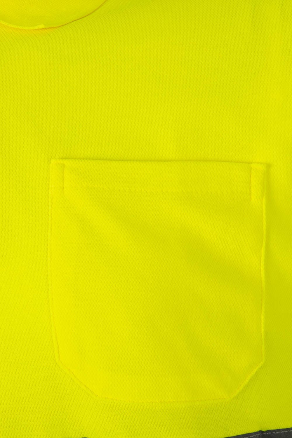 305512.POLO ALGODÓN MC AV AMARILLO FLÚOR 2XL