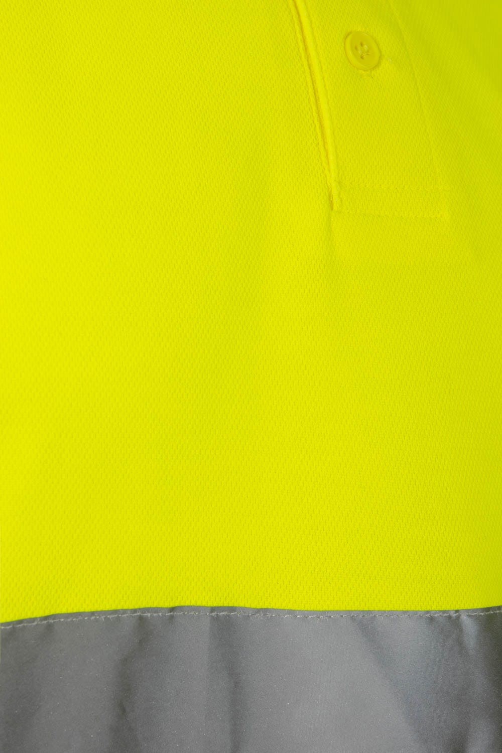 305512.POLO ALGODÓN MC AV AMARILLO FLÚOR 2XL