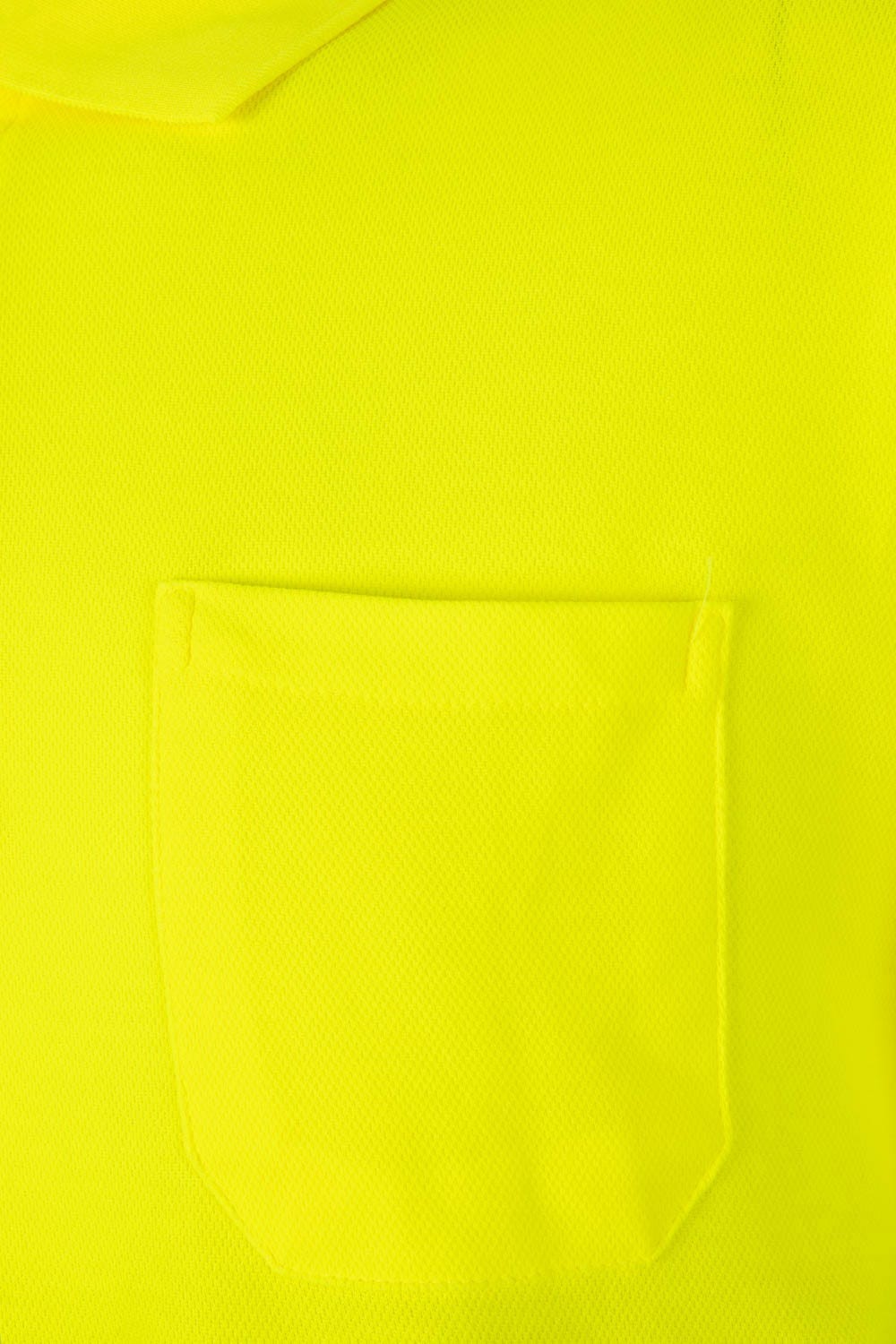 305514.POLO ALGODÓN ML AV AMARILLO FLÚOR 2XL
