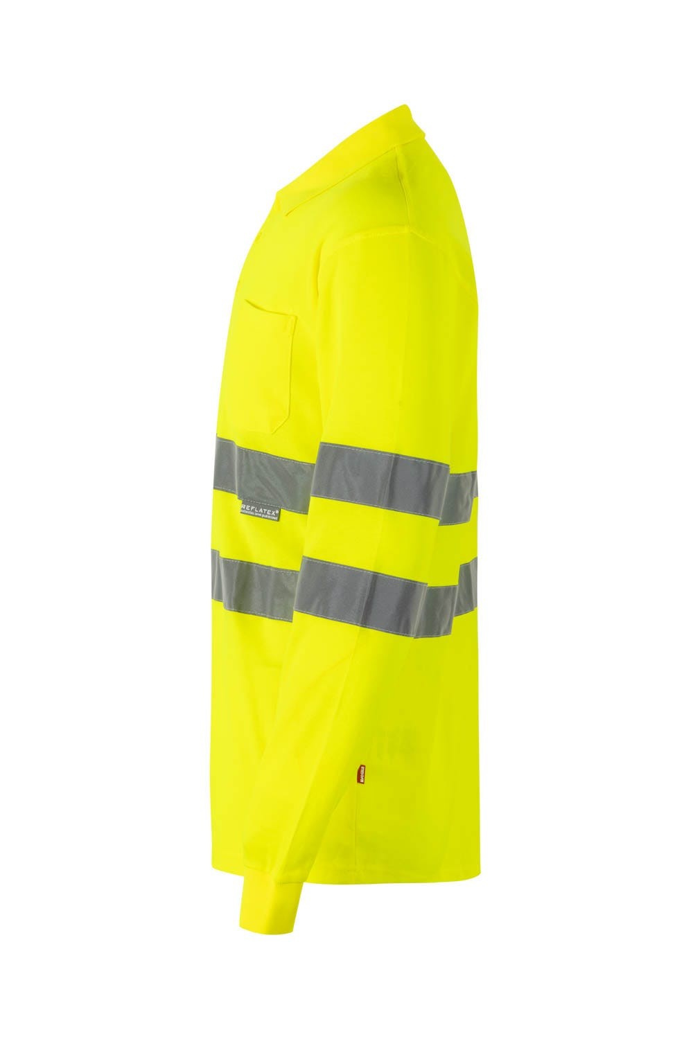 305514.POLO ALGODÓN ML AV AMARILLO FLÚOR 2XL