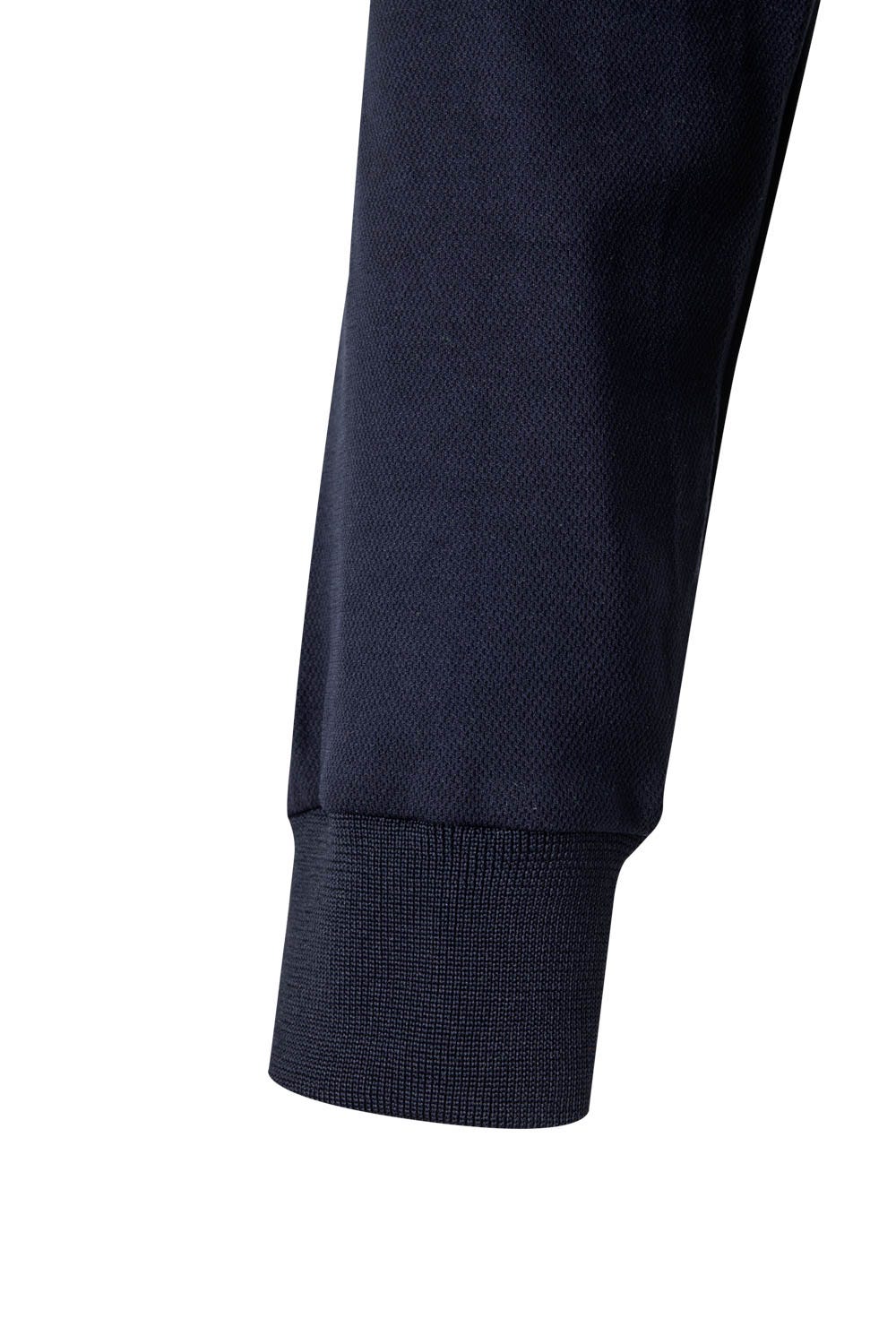 305515.POLO ALGODÓN BICOLOR ML AV AZUL NAVY/AMARILLO FLÚOR 2XL