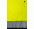 305515.POLO ALGODÓN BICOLOR ML AV AZUL NAVY/AMARILLO FLÚOR 2XL