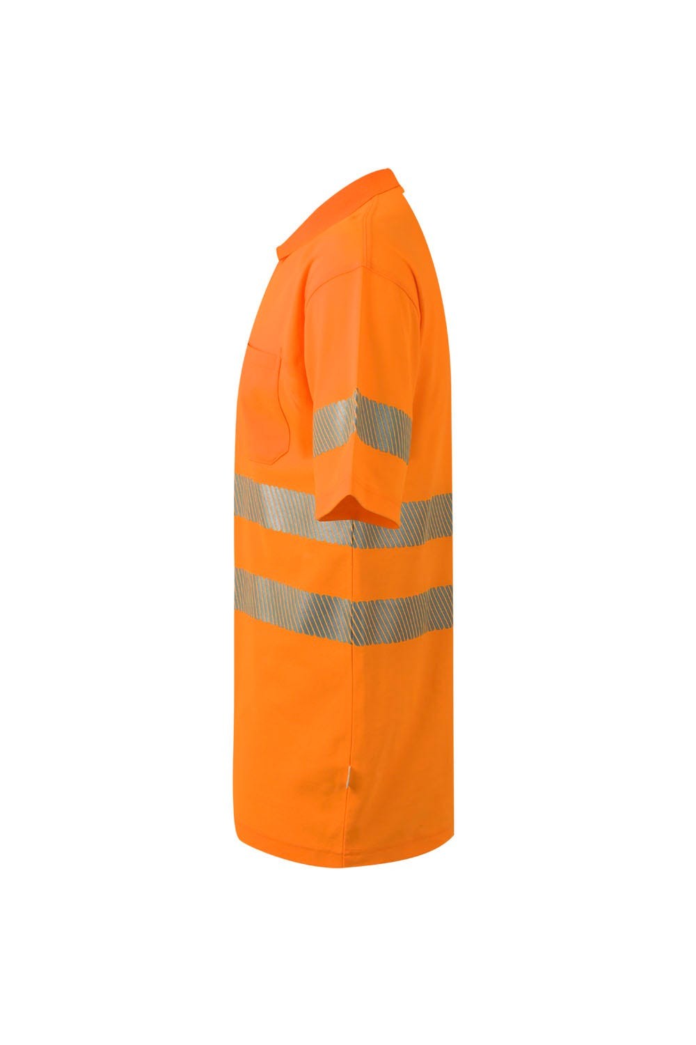 305522.POLO ALGODÓN MC RS NARANJA FLÚOR 2XL