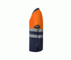 305523.POLO ALGODÓN BICOLOR MC RS AZUL NAVY/NARANJA FLÚOR 2XL
