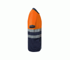 305523.POLO ALGODÓN BICOLOR MC RS AZUL NAVY/NARANJA FLÚOR 2XL