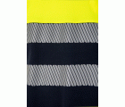 305523.POLO ALGODÓN BICOLOR MC RS AZUL NAVY/AMARILLO FLÚOR 2XL