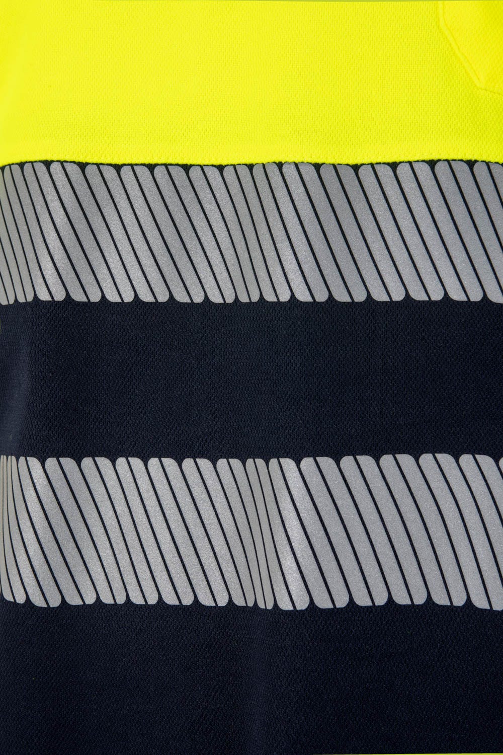 305523.POLO ALGODÓN BICOLOR MC RS AZUL NAVY/AMARILLO FLÚOR 2XL