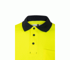 305523.POLO ALGODÓN BICOLOR MC RS AZUL NAVY/AMARILLO FLÚOR 2XL