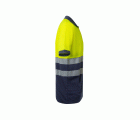 305523.POLO ALGODÓN BICOLOR MC RS AZUL NAVY/AMARILLO FLÚOR 2XL