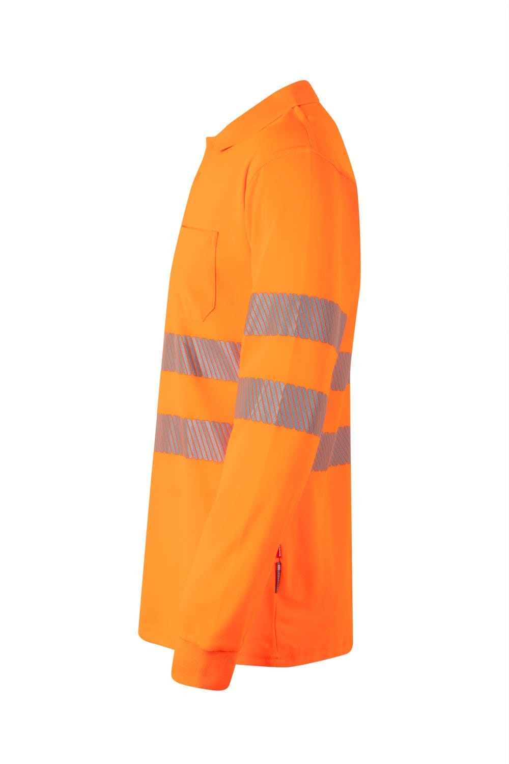 305524.POLO ALGODÓN ML RS NARANJA FLÚOR 2XL