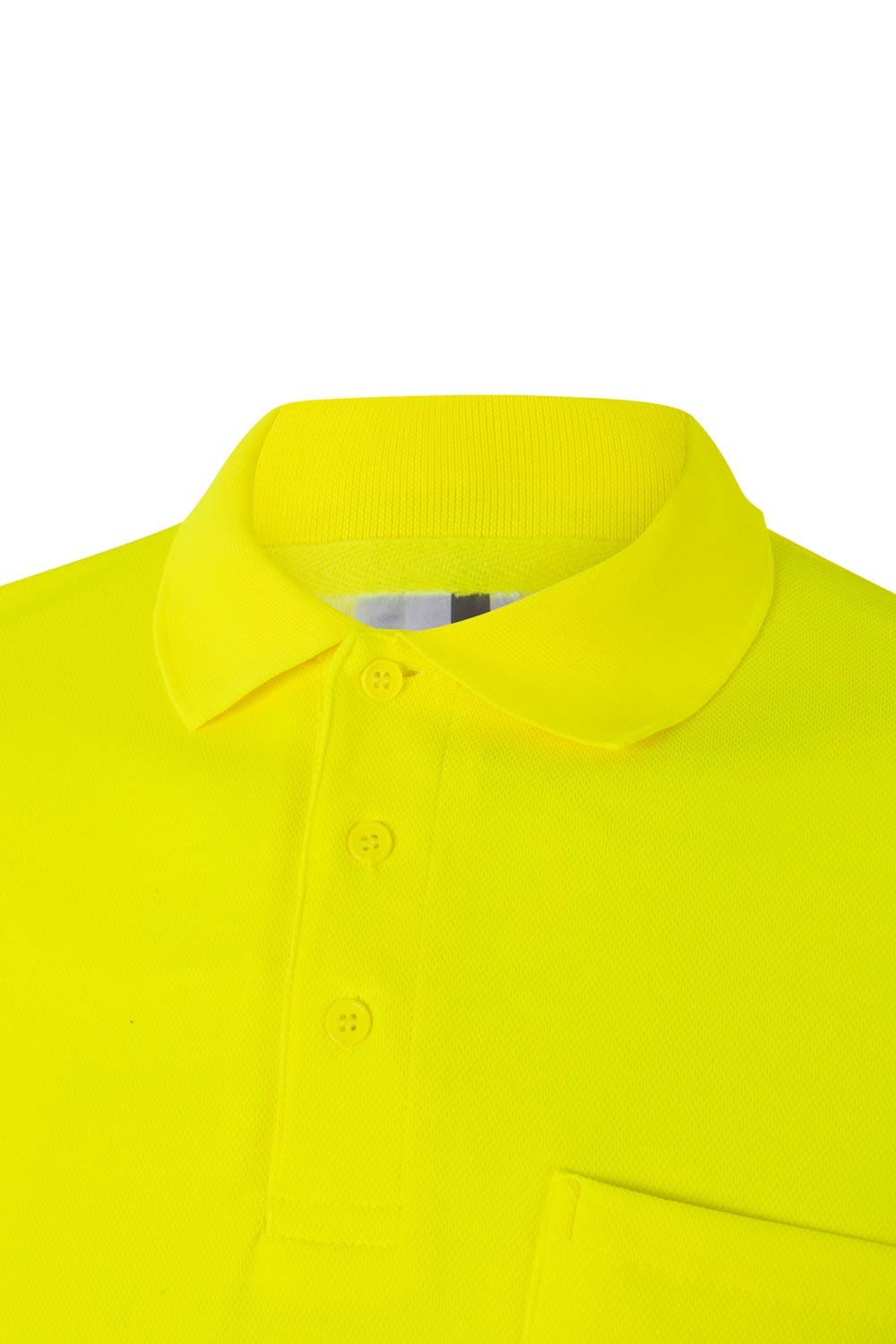 305524.POLO ALGODÓN ML RS AMARILLO FLÚOR 2XL