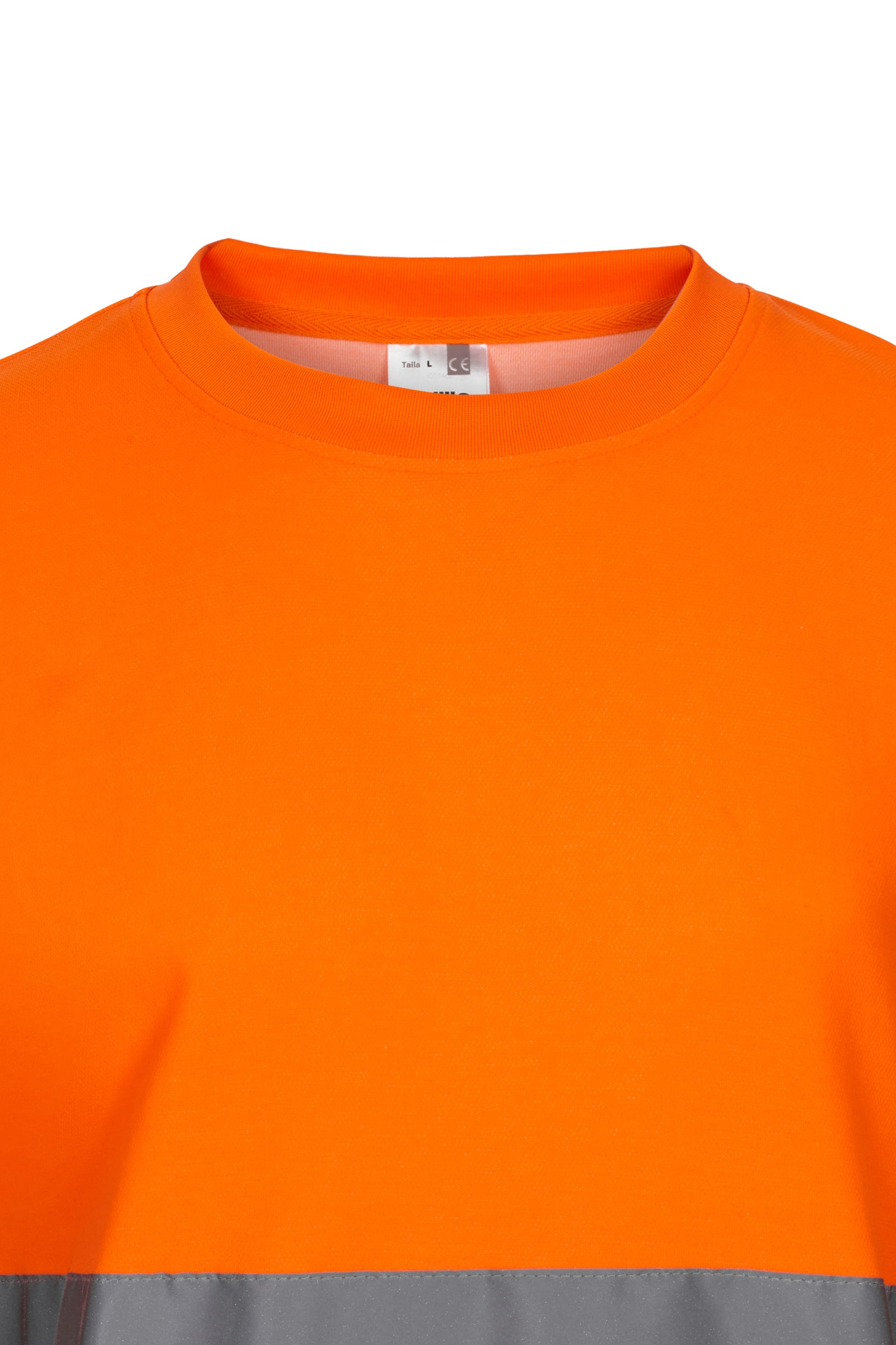 305612.CAMISETA ALGODÓN MC AV NARANJA FLÚOR S
