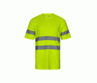 305612.CAMISETA ALGODÓN MC AV AMARILLO FLÚOR S
