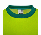 305619.CAMISETA ALGODÓN BICOLOR RCS M VERDE/AMARILLO FLÚOR S