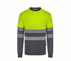 305619.CAMISETA ALGODÓN BICOLOR RCS M GRIS/AMARILLO FLÚOR S