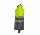 305619.CAMISETA ALGODÓN BICOLOR RCS M GRIS/AMARILLO FLÚOR S