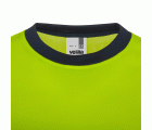 305619.CAMISETA ALGODÓN BICOLOR RCS M AZUL NAVY/AMARILLO FLÚOR S