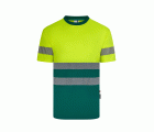 305633.CAMISETA GRS BICOLOR MC RS VERDE/AMARILLO FLÚOR S